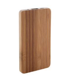 powerbank ecologica in bamboo