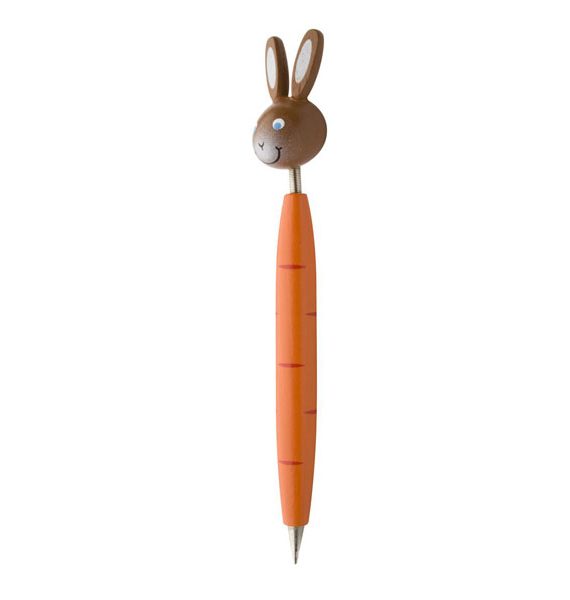 penna in legno coniglio