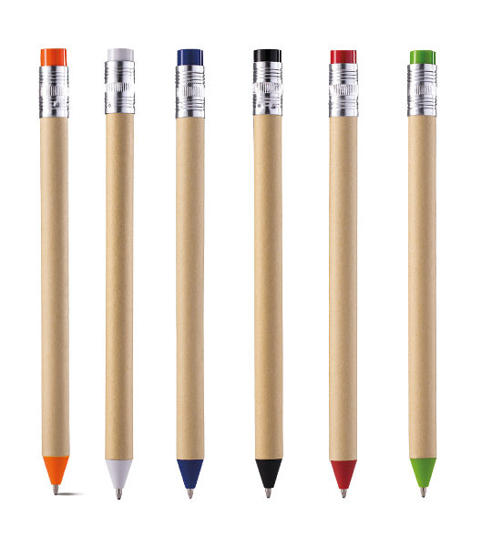 penna a forma di matita riciclabile