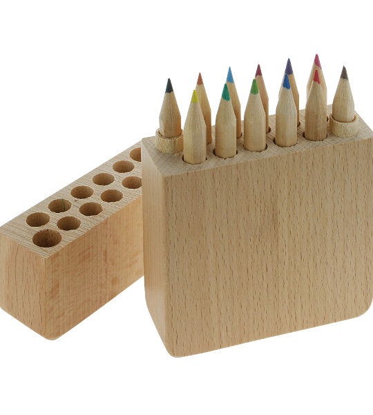 set matite in legno