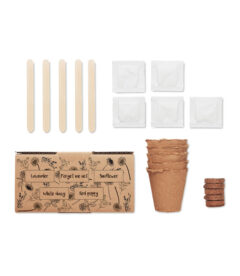 Kit per la coltivazione dei fiori.