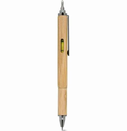 penna in bambu multifunzione