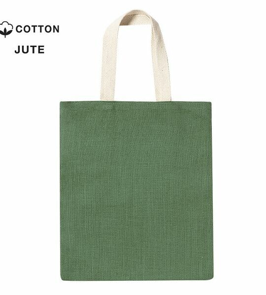 Borsa in juta e cotone