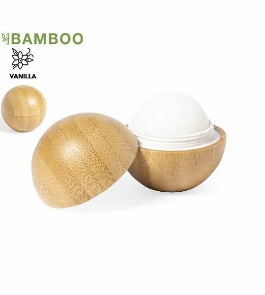 Burrocacao, balsamo labbra in confezione di Bambù all'aroma di vaniglia