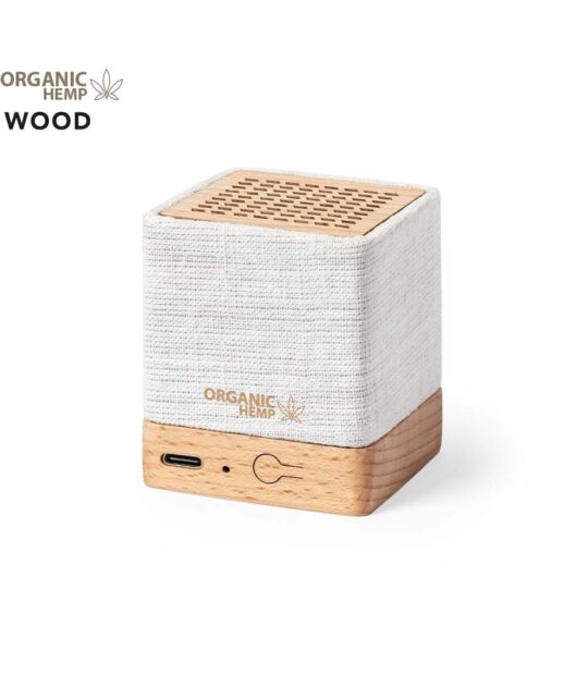 Speaker Altoparlante ecologico legno e canapa