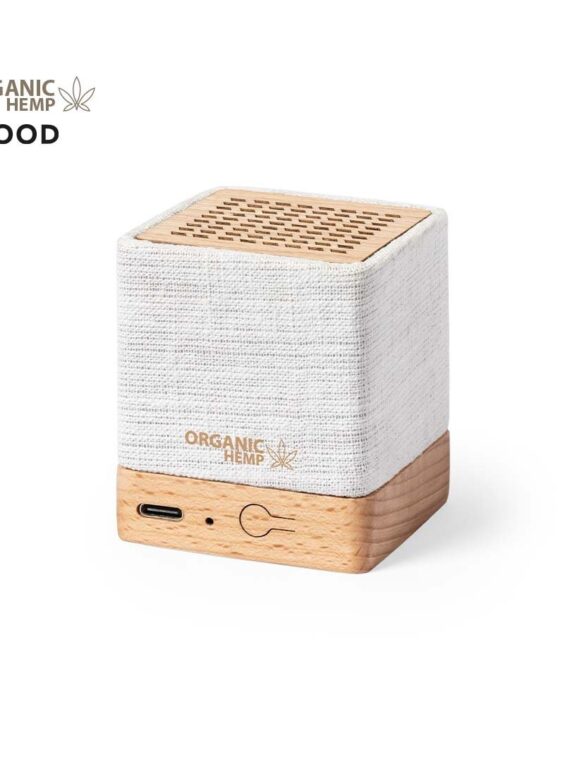 Speaker Altoparlante ecologico legno e canapa