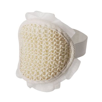 Spugna esfoliante 2 in 1 in fibra di PE