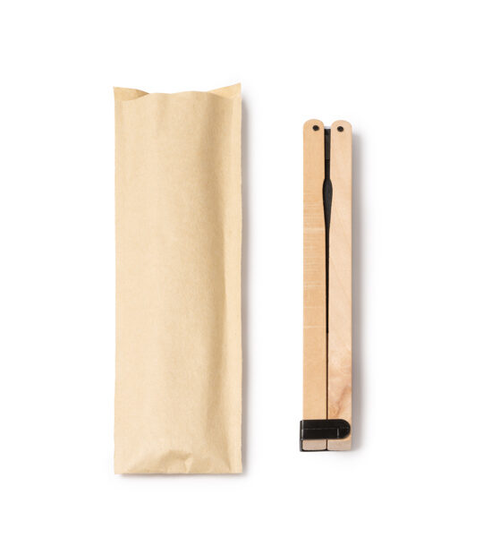 ventaglio in legno e carta 1